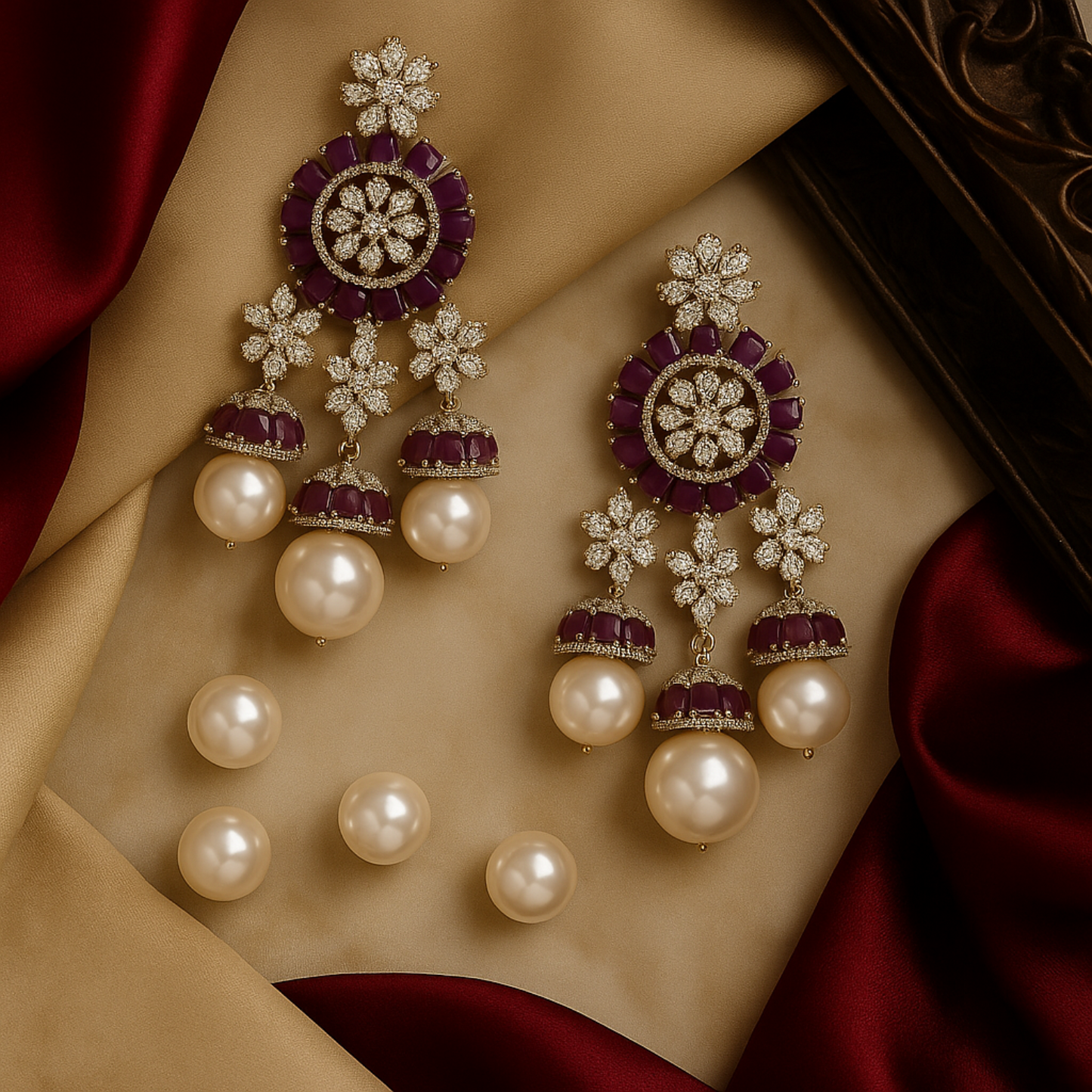 Noor-E-Ruby Danglers