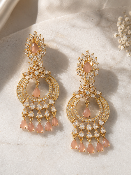Aarohi Blush Chandeliers