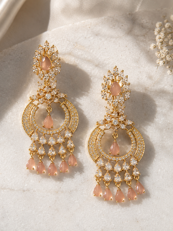 Aarohi Blush Chandeliers