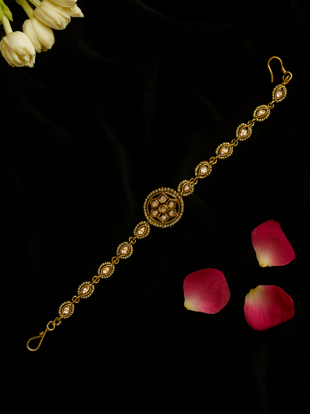 Hexagon Kundan Maatha Patti