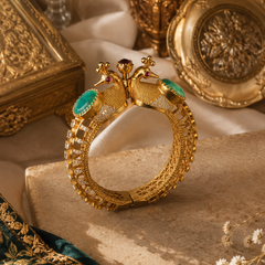 Mayura Mint Peacock Bracelet