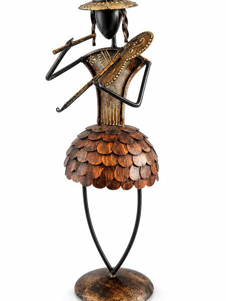Raagini – The Musician Metal Sculpture