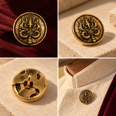 Trishul Shakti Heritage Button Cover