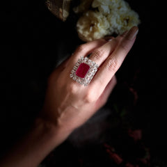 Ruhani Ruby Ring