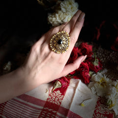 Zohra Meenakari Ring