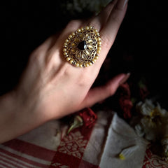 Zohra Meenakari Ring
