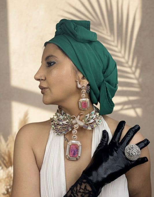 Majestic Peacock Harmony Necklace