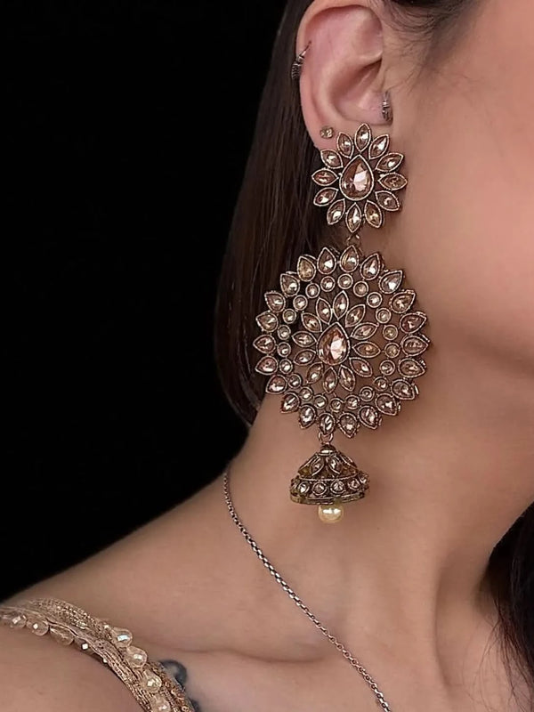 Meherbano Kundan Earrings